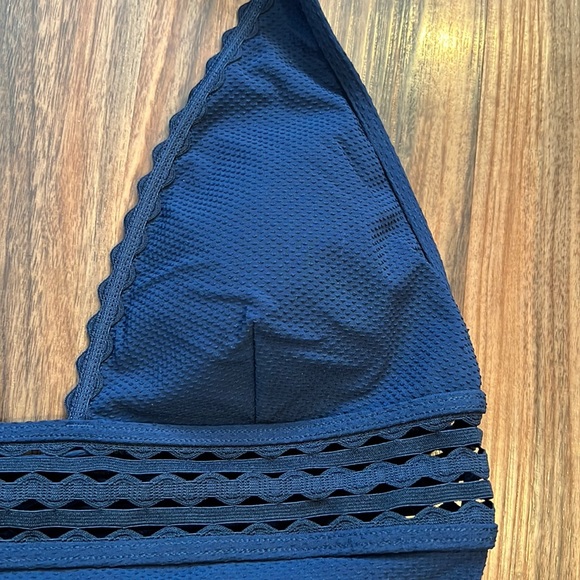 J. Crew Pique Halter One Piece - Picture 8 of 14